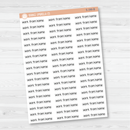 Work From Home Jen Plans Script Planner Stickers | FJP  | S-190