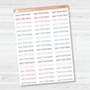 Work From Home Jen Plans Script Planner Stickers | FJP  | S-190