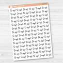 Dr Appt Script Planner Stickers | F2 | S-192