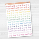 Dr Appt Script Planner Stickers | F2 | S-192