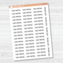 Staff Meeting Script Planner Stickers | F3 | S-211