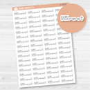 Happy Moment Script Planner Stickers | FC12 | S-240-B