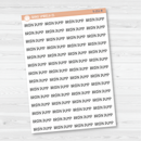Brain Dump Script Planner Stickers | F3 | S-251