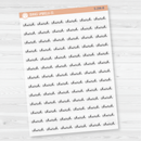 Church Script Planner Stickers | F16 | S-296