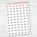 Appointment Script Planner Stickers | F4 | S-364