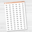 PTO Script Planner Stickers | F2 | S-366