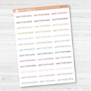 Work From Home Jen Plans Script Planner Stickers | FJP | S-477