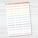 Work From Home Jen Plans Script Planner Stickers | FJP | S-477