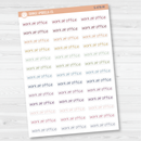 Work At Office Jen Plans Script Planner Stickers | FJP | S-478