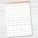 Church Julie's Plans Script Planner Stickers | JF | S-491