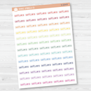 Selfcare Jen Plans Script Planner Stickers | FJP | S-524