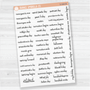 US Holidays Script Planner Stickers and Labels | F16 | S-544