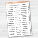 US Holidays Script Planner Stickers and Labels | F16 | S-544