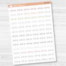 Pick Up Julie's Plans Script Planner Stickers | JF | S-570