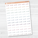 Work Script Planner Stickers | F5 | S-573