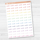 Work Script Planner Stickers | F5 | S-573