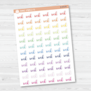 Work Script Planner Stickers | F2 | S-574