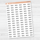 Work Script Planner Stickers | F3  | S-575