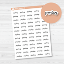 Payday Script Planner Stickers | F16 | S-627-B