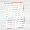 Day Off Script Planner Stickers | F2 | S-661