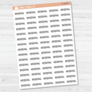 Reading Script Planner Stickers | F3  | S-759