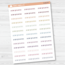 Order Groceries Jen Plans Script Planner Stickers | FJP | S-832