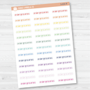 Order Groceries Jen Plans Script Planner Stickers | FJP | S-832