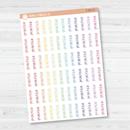 Practice Jen Plans Script Planner Stickers | FJP | S-901