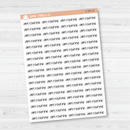 AM Routine Jen Plans Script Planner Stickers | FJP | S-981