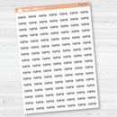 Home Jen Plans Script Planner Stickers | FJP | T-022