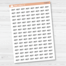 Appt Jen Plans Script Planner Stickers | FJP  | T-030