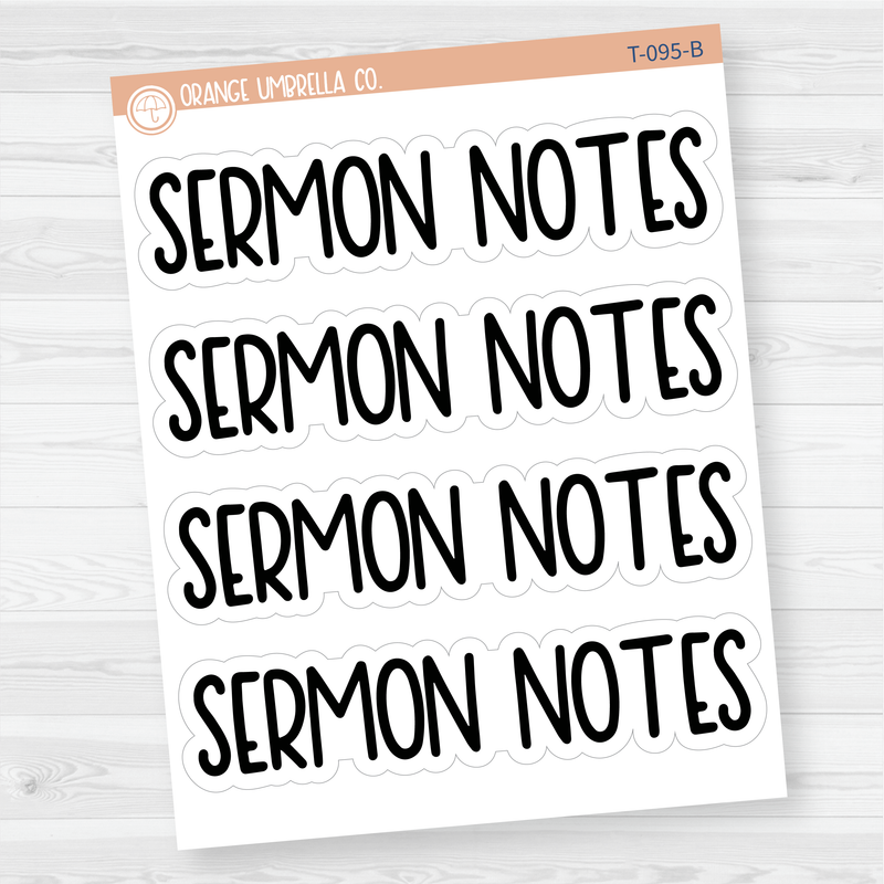 Hobbies Dashboard Header Script Planner Stickers | F8 |  T-091-T-095 \ 925-WH