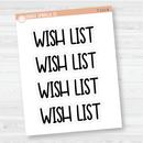 Budgeting Dashboard Header Script Planner Stickers | F8 | T-110-118-B