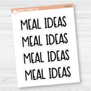 Health Dashboard Header Script Planner Stickers | F8 | T-119-T-124