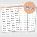 Therapy Script Planner Stickers | F4  | T-214