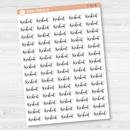 Workout Script Planner Stickers | F2 | T-224
