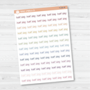 Half Day Jen Plans Script Planner Stickers | FJP | T-256