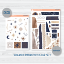 Celestial Stars Universal Planner Kit | Journal Style Planner Kit Stickers | U-018