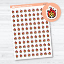 fire faith icon planner stickers for inductive bible study holy spirit god presence scripture marking