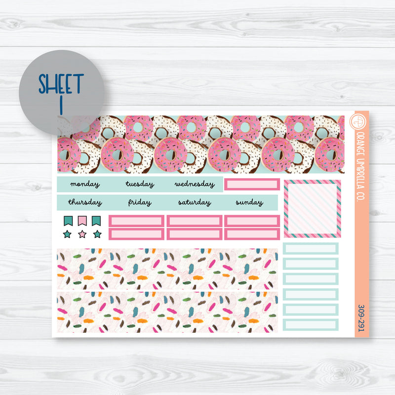 Donuts Hobonichi Cousin Monthly Planner Kit Stickers | 309-291