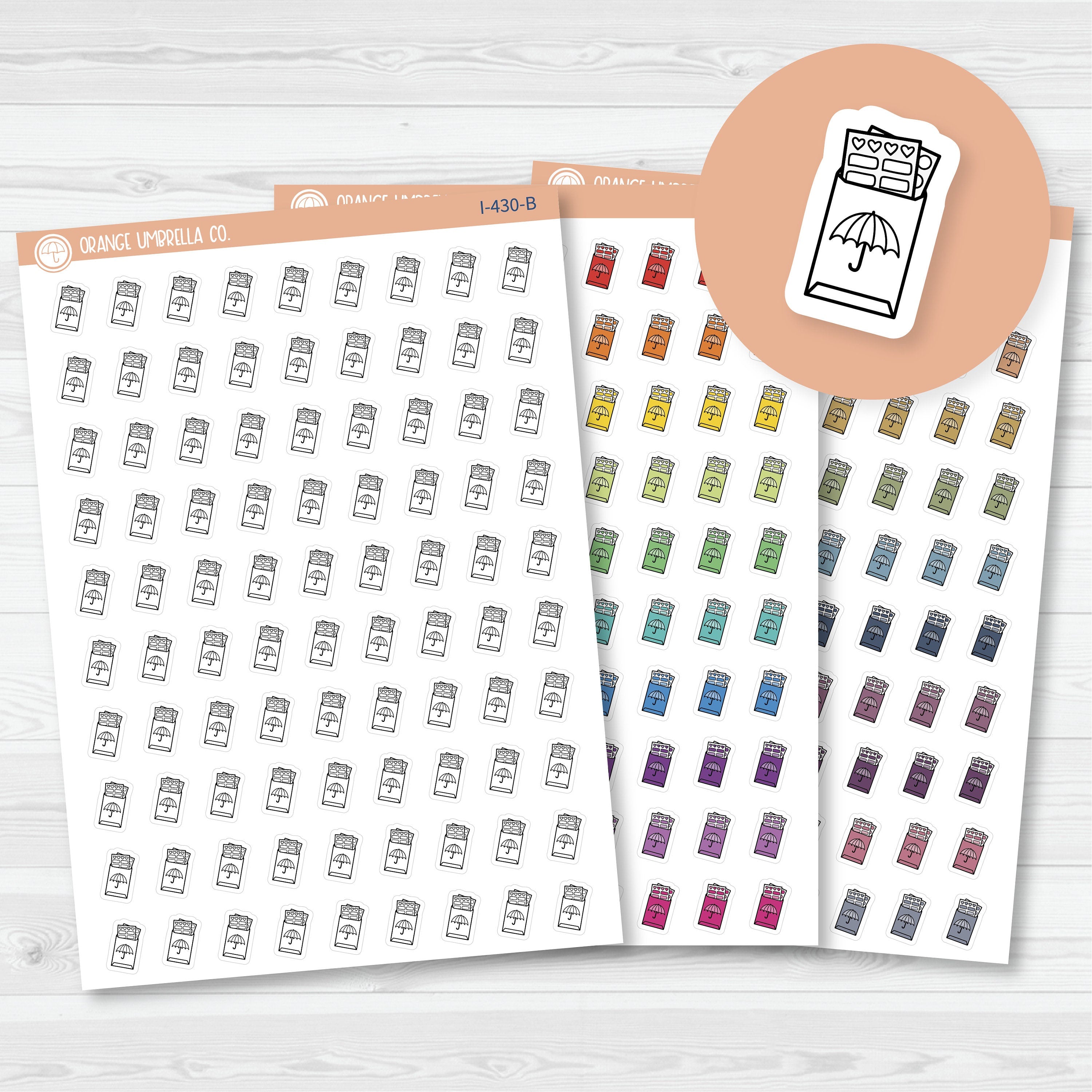 Happy Mail Icons | Hand Doodled Sticker Mail Planner Stickers | I-430