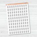Prescription Icons | Hand Doodled RX Medicine Bottle Planner Stickers | I-440