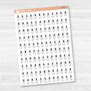 Paint Nails Icon| Hand Doodled Nail Polish Planner Stickers | I-445