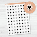 Hand Doodled Speech Bubble Planner Stickers | Clear Matte | I-446-BCM
