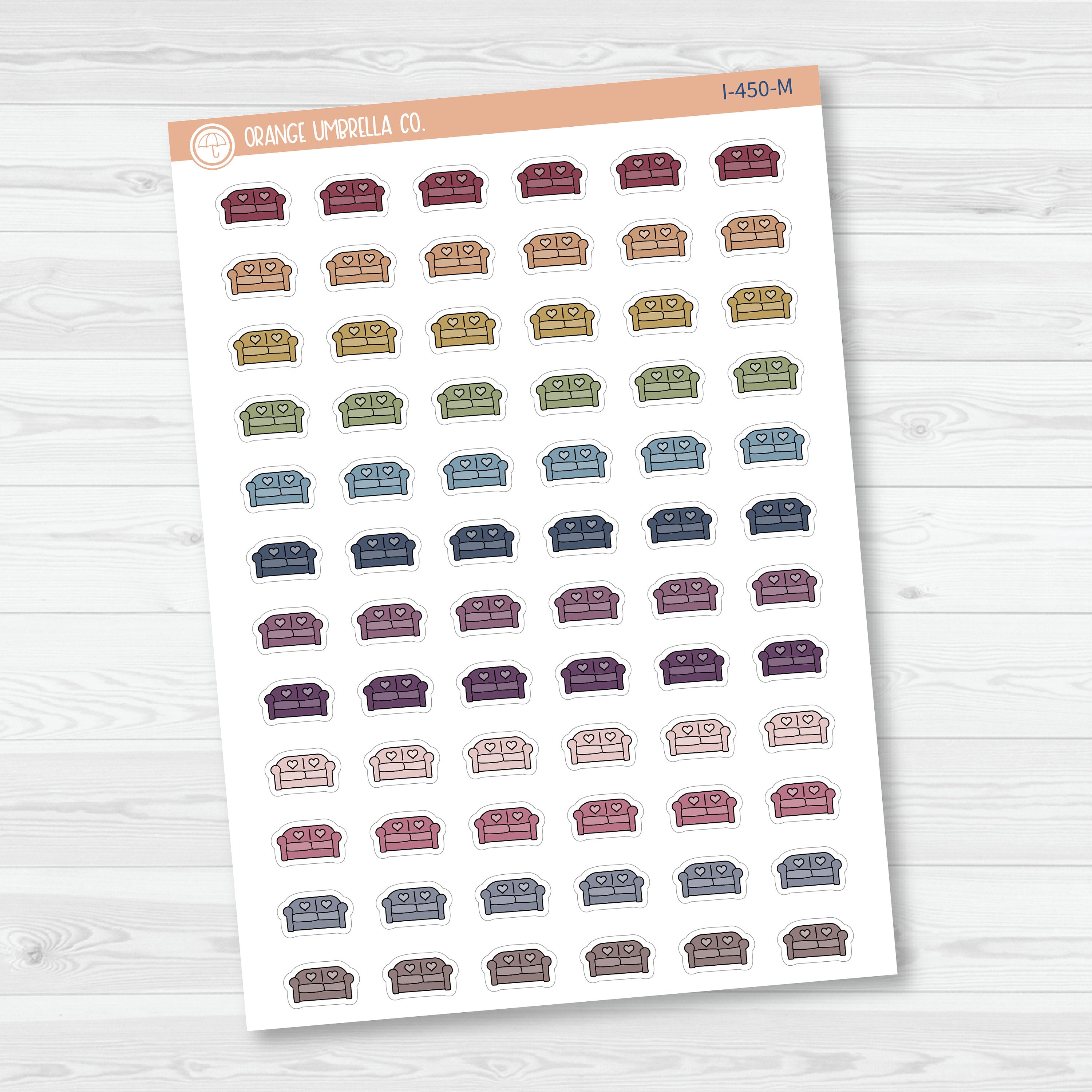 Therapy Icons | Hand Doodled Lazy Day Couch Planner Stickers | Unwind Icons | I-450