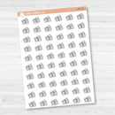 Budget Icons | Hand Doodled Payday Money Icon Planner Stickers | I-451