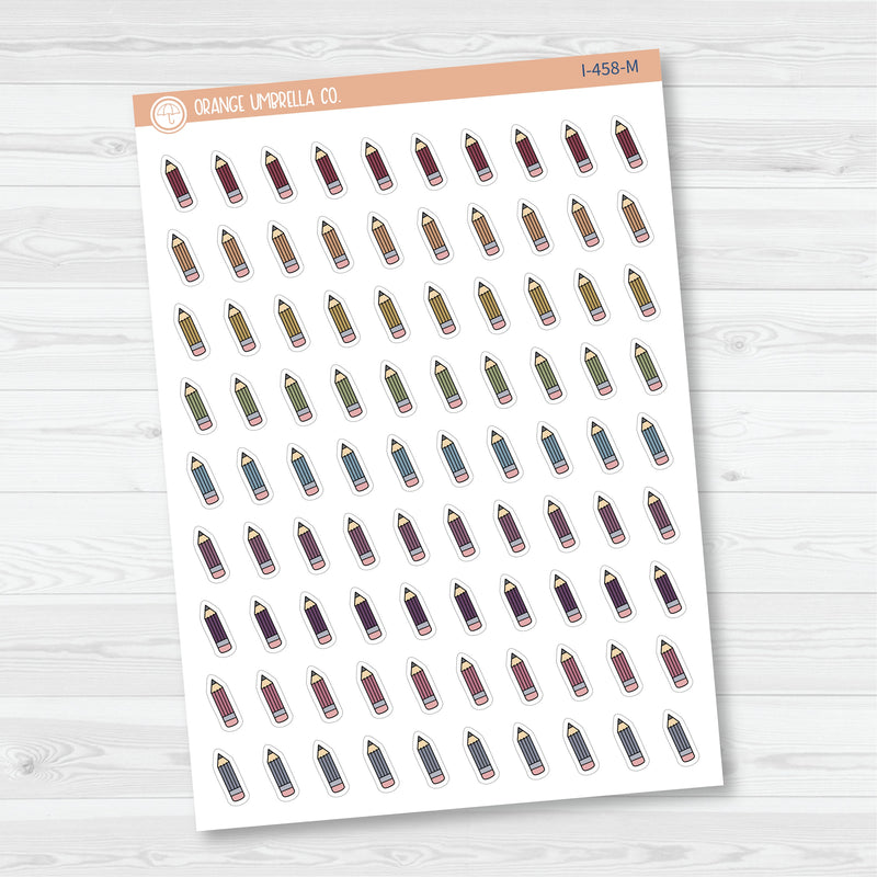 To Do List Icons | Hand Doodled Pencil Planner Stickers | I-458