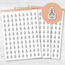 Hand Doodled Church Planner Stickers | I-460
