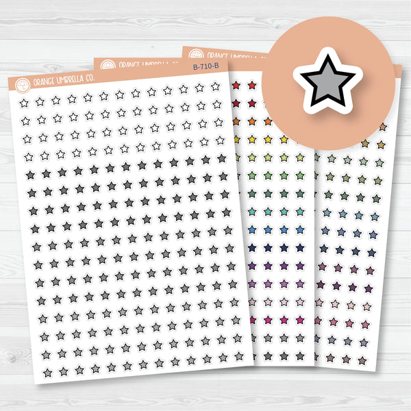 Bold Blooms Erin Condren Palette | Tiny Star Planner Stickers from Kits | BB-004