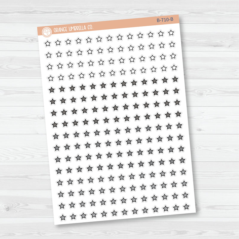 Bold Blooms Erin Condren Palette | Tiny Star Planner Stickers from Kits | BB-004